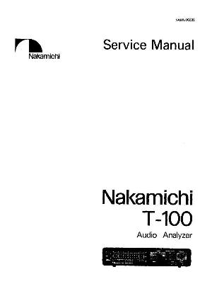 Сервисная инструкция Nakamichi T-100 ― Manual-Shop.ru