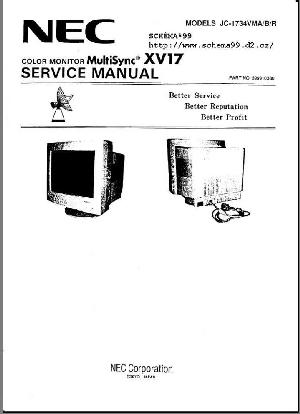 Service manual NEC JC-1734VMA ― Manual-Shop.ru