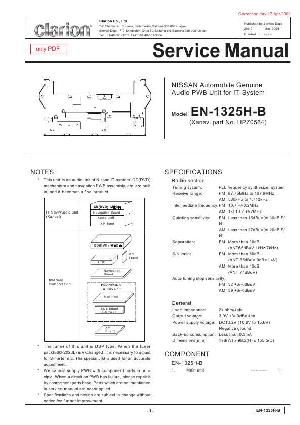 Сервисная инструкция Clarion EN-1325HB ― Manual-Shop.ru