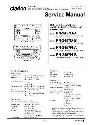 Service manual Clarion PN-2457D ― Manual-Shop.ru