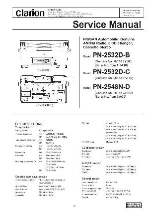 Service manual Clarion PN-2548ND ― Manual-Shop.ru