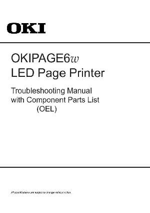 Сервисная инструкция OKI 6W ― Manual-Shop.ru