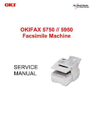 Service manual Okidata OKIFAX-5750, 5950 ― Manual-Shop.ru