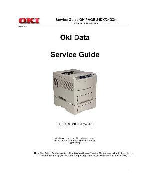 Service manual Okidata OKIPAGE-24DX, 24DXN ― Manual-Shop.ru