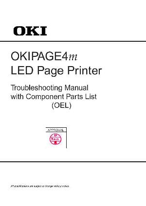 Сервисная инструкция Okidata OKIPAGE-4M ― Manual-Shop.ru