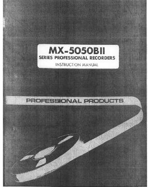 Сервисная инструкция OTARI MX-5050-BII ― Manual-Shop.ru