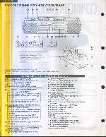 Сервисная инструкция PANASONIC RX-FT590, RUS