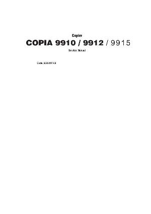 Сервисная инструкция Olivetti COPIA 9910, 9912, 9915 ― Manual-Shop.ru