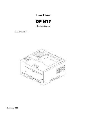 Сервисная инструкция Olivetti DP-N17 ― Manual-Shop.ru