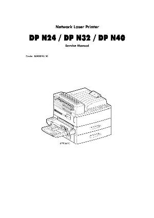 Сервисная инструкция Olivetti DP-N24, DP-N32, DP-N40 ― Manual-Shop.ru