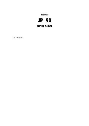 Сервисная инструкция Olivetti JP-90 ― Manual-Shop.ru