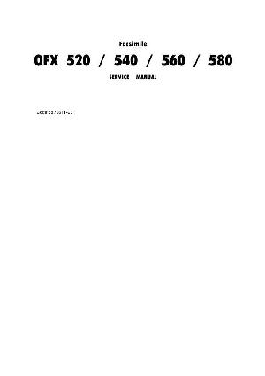 Сервисная инструкция Olivetti OFX-520, OFX-540, OFX-560, OFX-580 ― Manual-Shop.ru