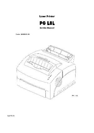 Сервисная инструкция Olivetti PG-L8L ― Manual-Shop.ru