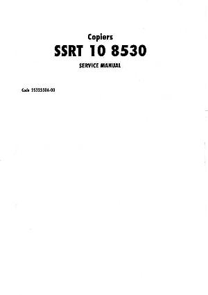 Сервисная инструкция Olivetti SSRT-10-8530 ― Manual-Shop.ru