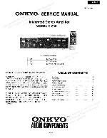 Сервисная инструкция Onkyo A-8830