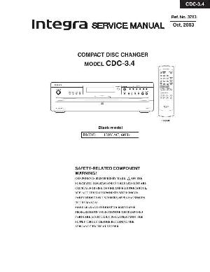 Сервисная инструкция Onkyo CDC-3.4 ― Manual-Shop.ru