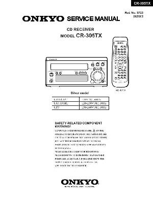 Сервисная инструкция Onkyo CR305TX ― Manual-Shop.ru