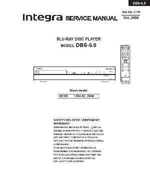 Сервисная инструкция Onkyo DBS-6.9 ― Manual-Shop.ru
