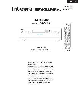 Сервисная инструкция Onkyo DPC-7.7 Integra ― Manual-Shop.ru