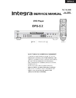 Сервисная инструкция Onkyo DPS-5.2 Integra ― Manual-Shop.ru