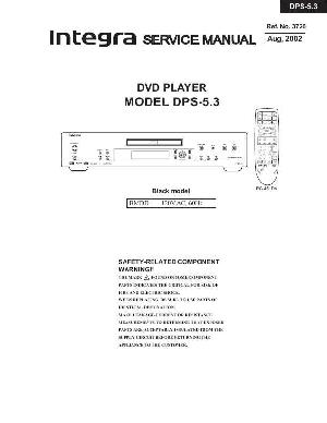 Сервисная инструкция Onkyo DPS-5.3  ― Manual-Shop.ru