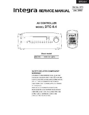 Сервисная инструкция Onkyo DTC-9.4 Integra ― Manual-Shop.ru