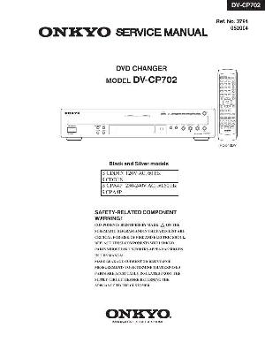 Сервисная инструкция Onkyo DV-CP702 ― Manual-Shop.ru