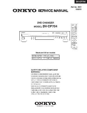 Сервисная инструкция Onkyo DV-CP704 ― Manual-Shop.ru