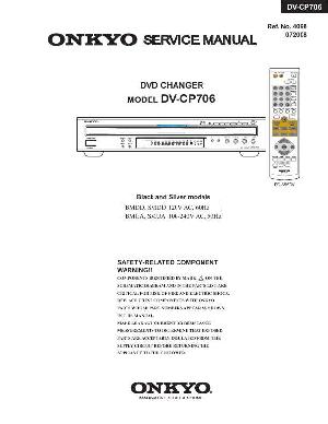 Сервисная инструкция Onkyo DV-CP706 ― Manual-Shop.ru