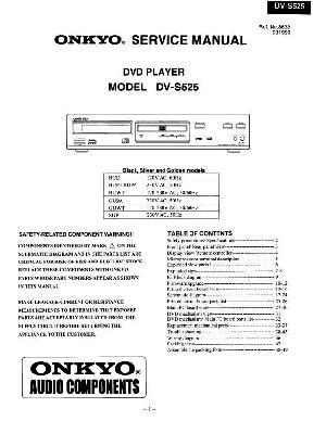 Service manual Onkyo DV-S525 ― Manual-Shop.ru
