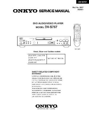 Service manual Onkyo DV-S757 ― Manual-Shop.ru