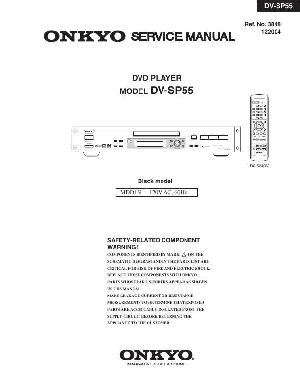 Сервисная инструкция Onkyo DV-SP55 ― Manual-Shop.ru