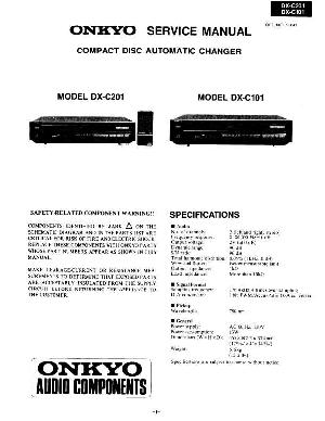 Service manual Onkyo DX-C101, DX-C201 ― Manual-Shop.ru