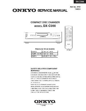 Сервисная инструкция Onkyo DX-C390 ― Manual-Shop.ru