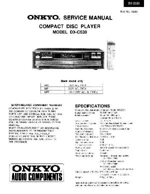 Сервисная инструкция Onkyo DX-C530 ― Manual-Shop.ru