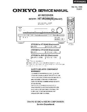 Service manual Onkyo HT-R390B MARK2 ― Manual-Shop.ru