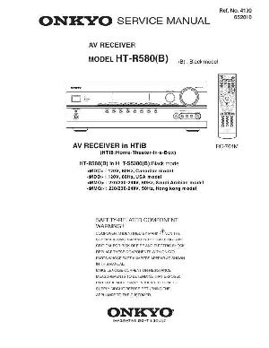 Сервисная инструкция Onkyo HT-R580 ― Manual-Shop.ru