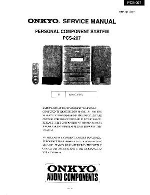 Сервисная инструкция Onkyo PCS-207 ― Manual-Shop.ru