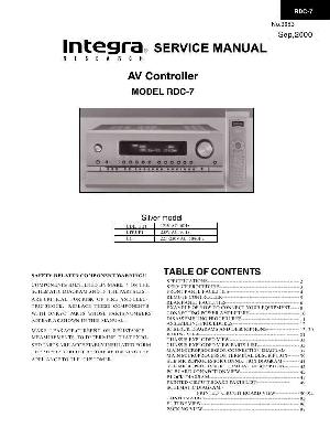 Service manual Onkyo RDC-7 ― Manual-Shop.ru