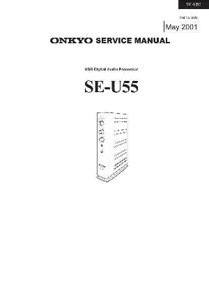 Сервисная инструкция Onkyo SE-U55 ― Manual-Shop.ru