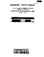 Сервисная инструкция Onkyo T-33