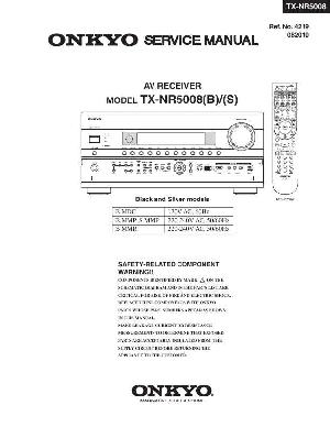 Сервисная инструкция Onkyo TX-NR5008 ― Manual-Shop.ru