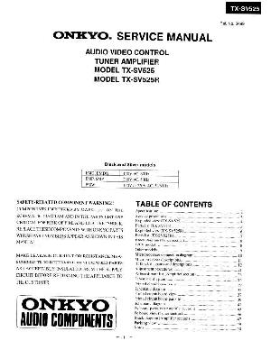 Сервисная инструкция Onkyo TX-SV525 ― Manual-Shop.ru