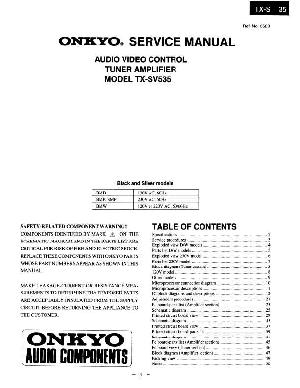 Service manual Onkyo TX-SV535 ― Manual-Shop.ru