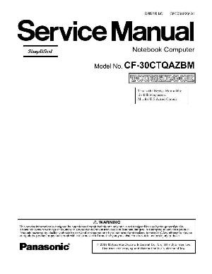 Сервисная инструкция Panasonic CF-30 ― Manual-Shop.ru