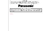 Service manual Panasonic CQ-C1100U
