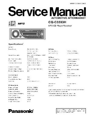Service manual Panasonic CQ-C3303H ― Manual-Shop.ru