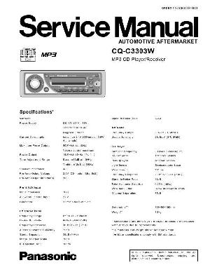 Service manual Panasonic CQ-C3303W ― Manual-Shop.ru