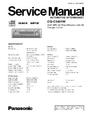 Service manual Panasonic CQ-C3401W ― Manual-Shop.ru