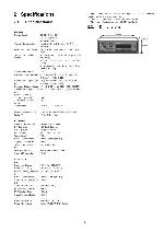 Service manual Panasonic CQ-C5305U, CQ-C5405U